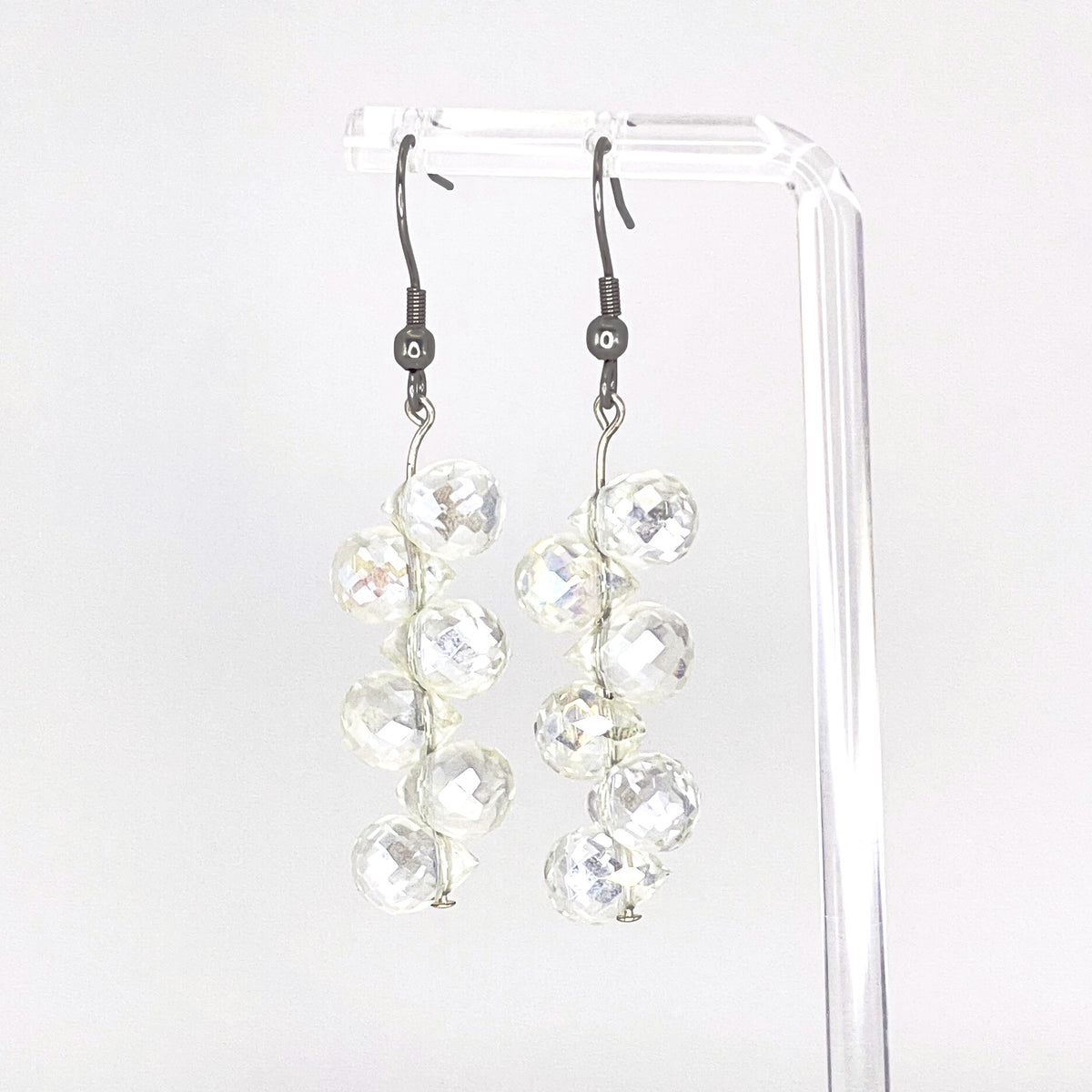 Crystal Cascade Earrings image 0